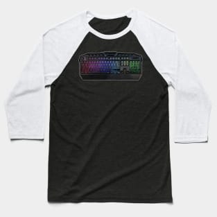 Gamer keyboard computer Baseball T-Shirt